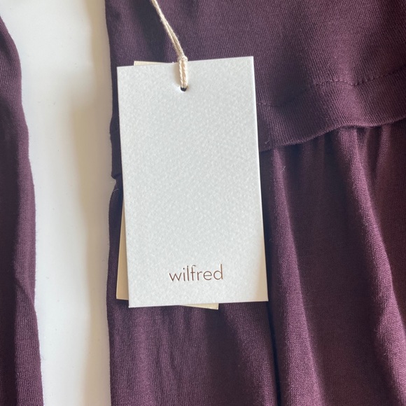 BNWT Aritzia Wilfred Descartes Long Sleeve Shirt Top in Hush - Picture 5 of 9
